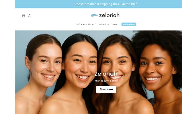 Zeloriah storefront