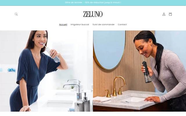 Startseite von Zeluno