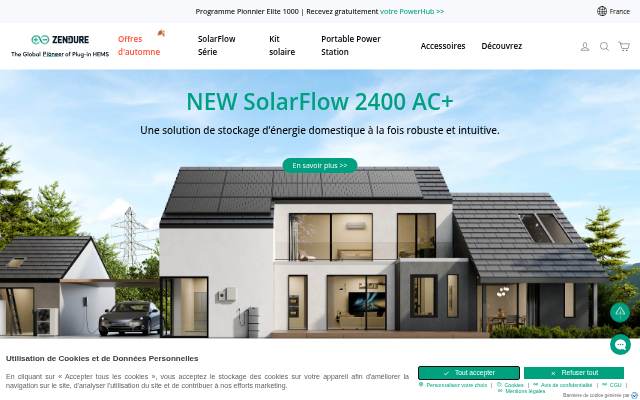 Zendure France storefront