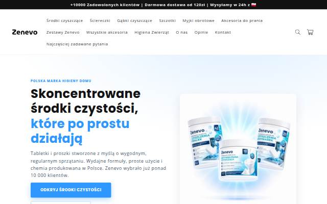 Zenevo storefront