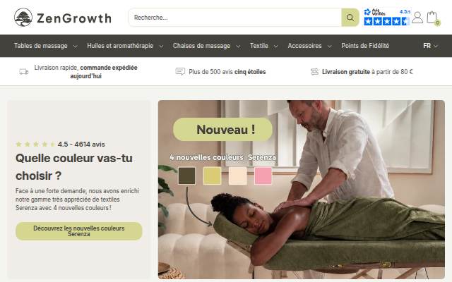 ZenGrowth storefront