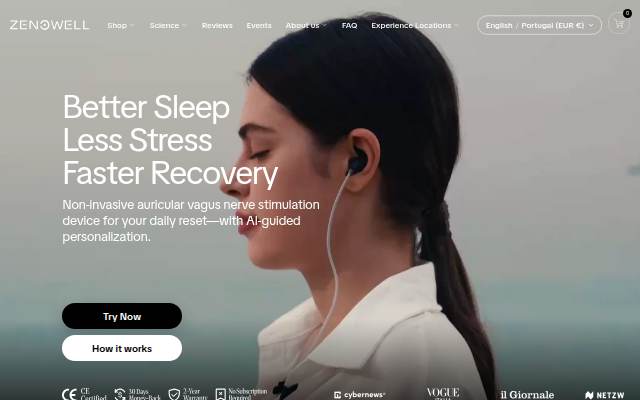 ZenoWell storefront