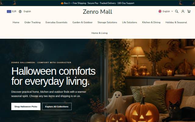 Zenro Mall storefront