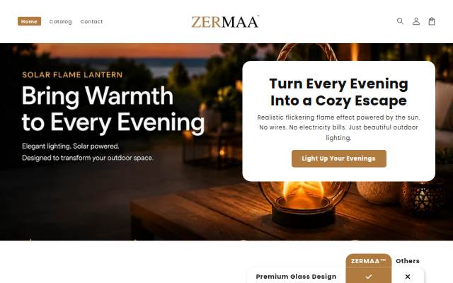 ZERMAA™ storefront