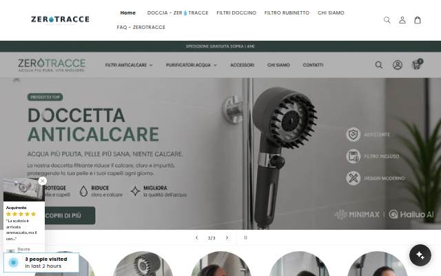 Vitrine de ZEROTRACCE