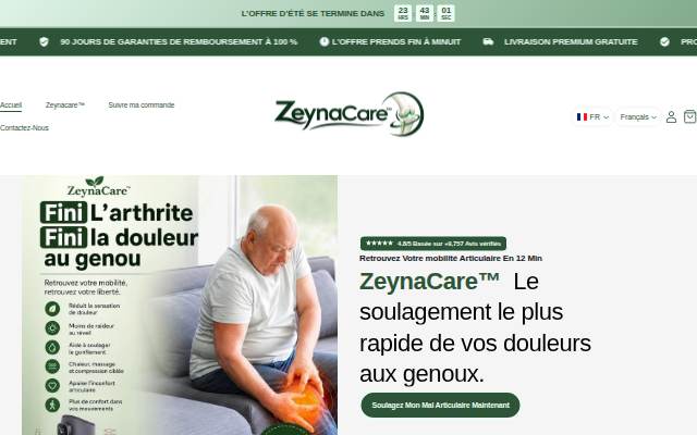 ZeynaCare™ storefront
