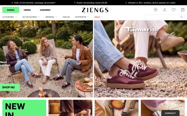 Ziengs storefront