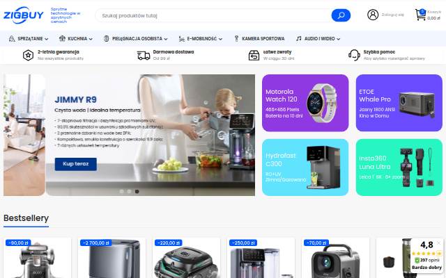 Zigbuy storefront