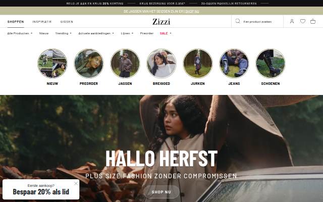 Zizzi storefront