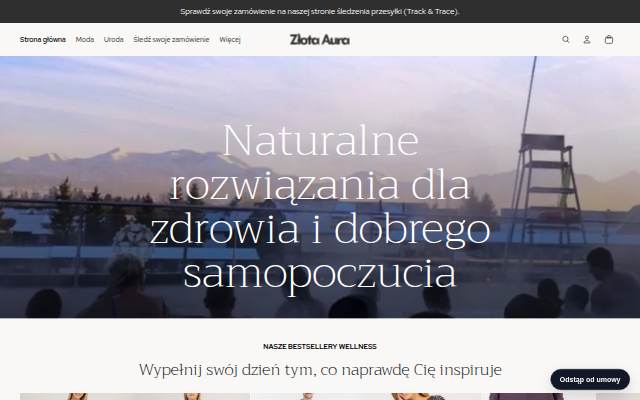 Escaparate de Złota Aura