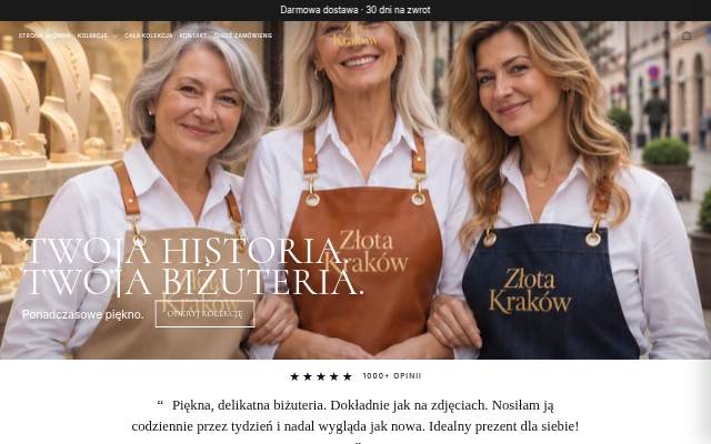 Złota Kraków storefront
