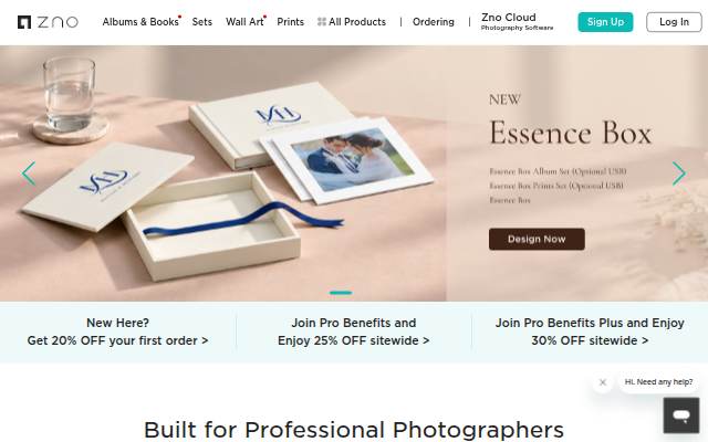 ZNO Print Lab storefront