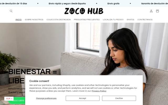 Escaparate de ZOCO HUB