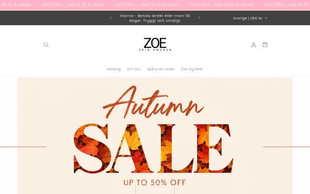ZOESKIN storefront