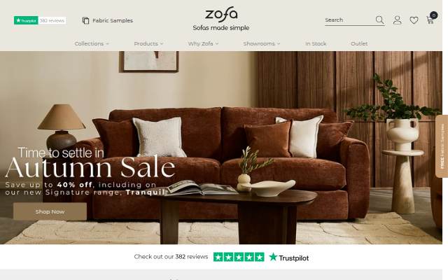 Zofa storefront