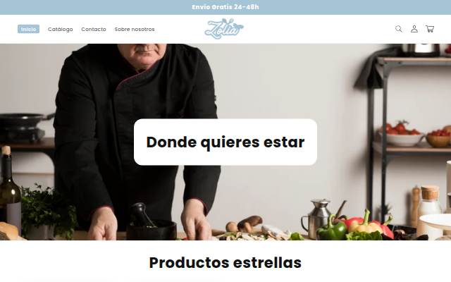 Zolia storefront
