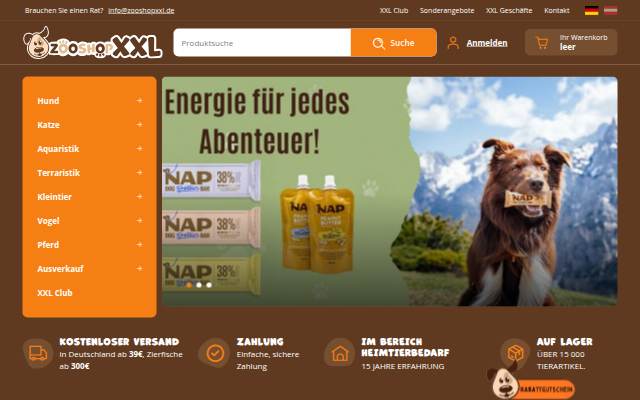 Montra da ZooShopXXL.de