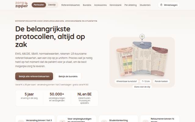ZorgZipper storefront