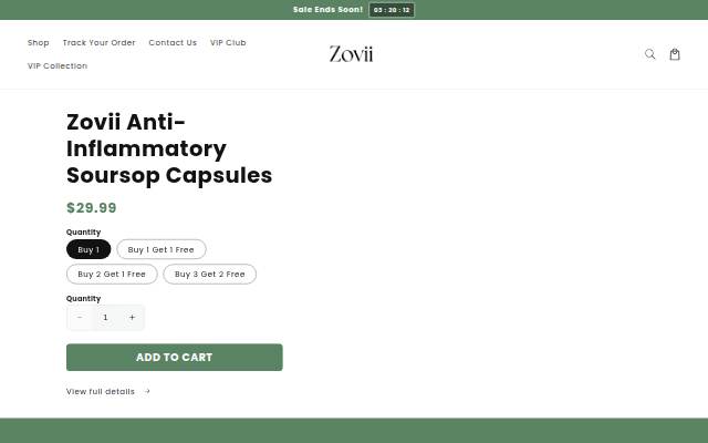 zovii storefront