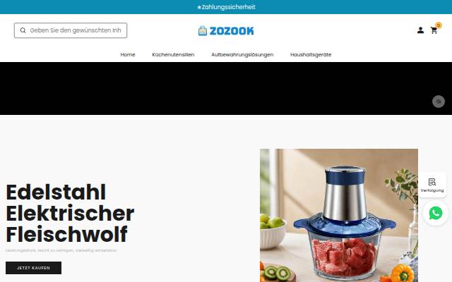 zozook.com storefront