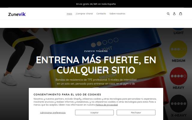 Zunevik storefront