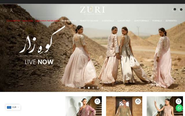 Zuri by Zainab storefront
