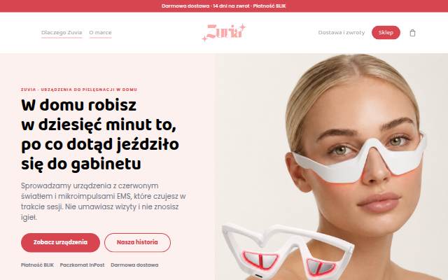 Zuvia storefront