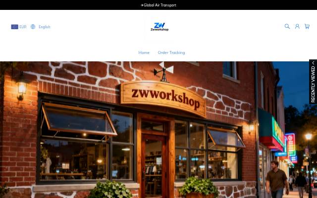 Zwworkshop storefront