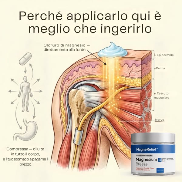 Il miglior minerale contro i dolori alla spalla?