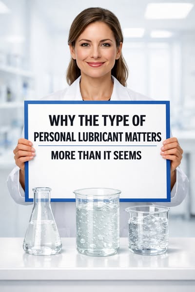 Why The Type Of Personal Lubricant Matters More Than It Seems