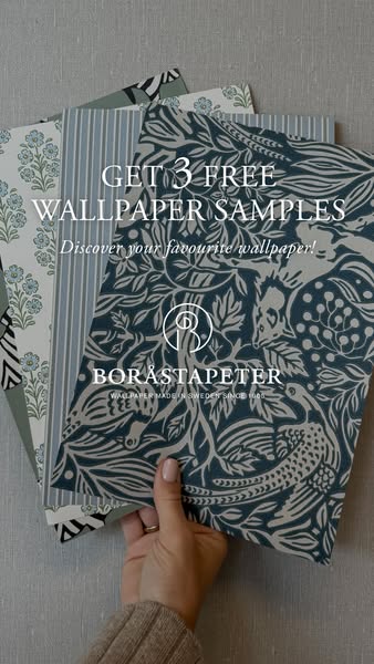Get 3 free wallpaper samples