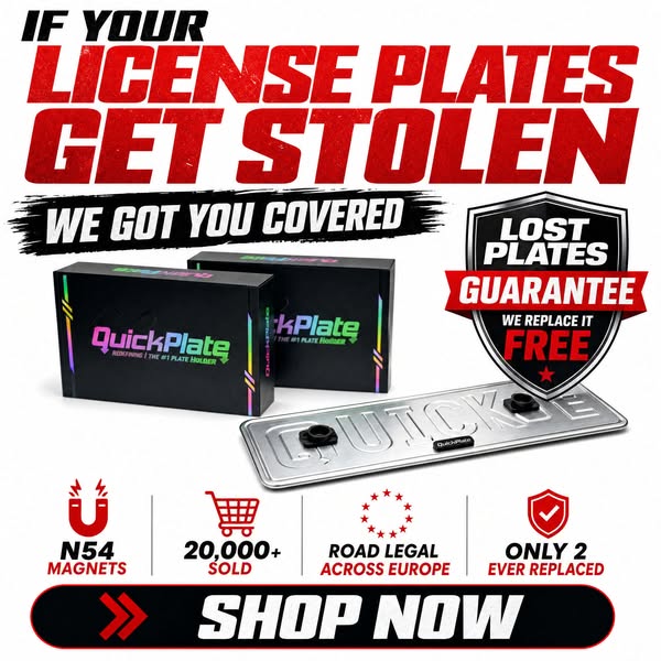 Plate Stolen? We Replace It Free