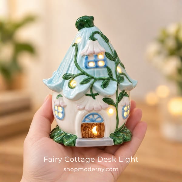 Fairy Cottage Desk Light
