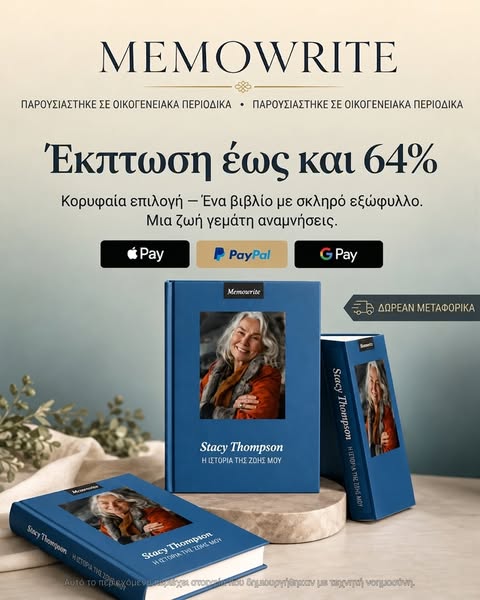 Φθινοπωρινή Προσφορά – 64% έκπτωση. Η ιστορία σου δεν μπορεί να περιμένει
