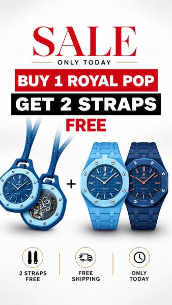 GET 2 EXTRA STRAPS FREE