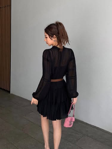 Neva Hu White Shirt Dress