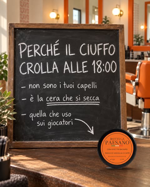 Perché il ciuffo crolla alle 18?