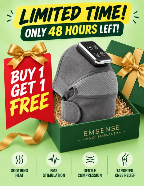 Try EMSense Knee Massager Today!