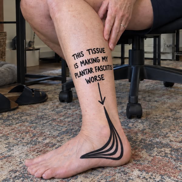 Release The Tissue Behind Your Plantar Fasciitis