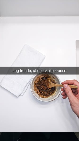Bumser skal ikke skrubbes væk