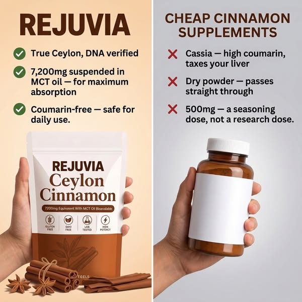 Clinically Dosed Ceylon Cinnamon + MCT Oil