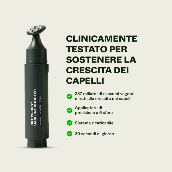 Risultati visibili a partire da 45 giorni.