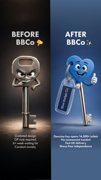 Genuine RADAR Keys from Blue Badge Company