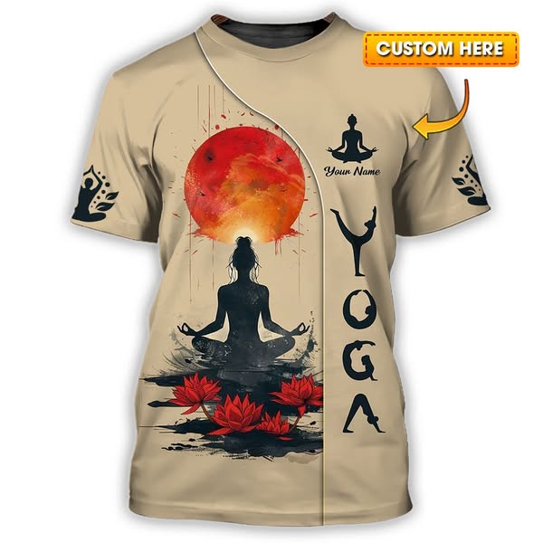 Yoga's Perfect Shirts Custom Name for You!