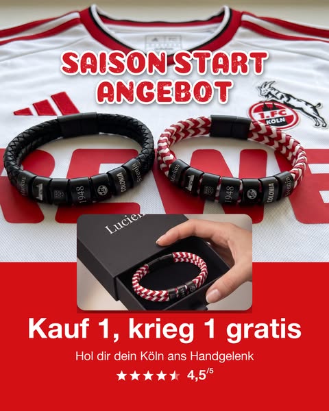 Kauf 1, krieg 1 gratis
