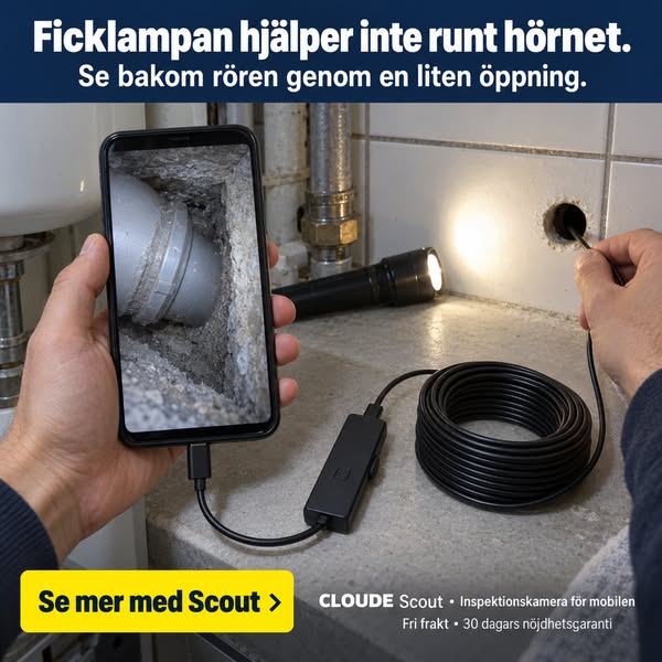 CLOUDE Scout – kameran för trånga utrymmen