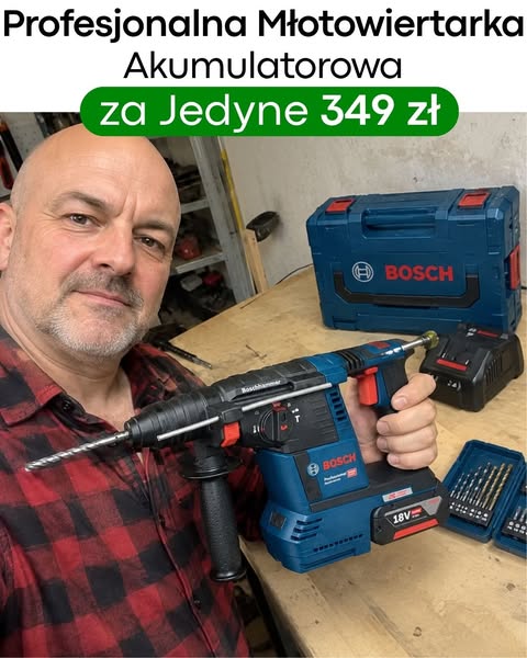 Profesjonalna Młotowiertarka za Jedyne 349,00 zł