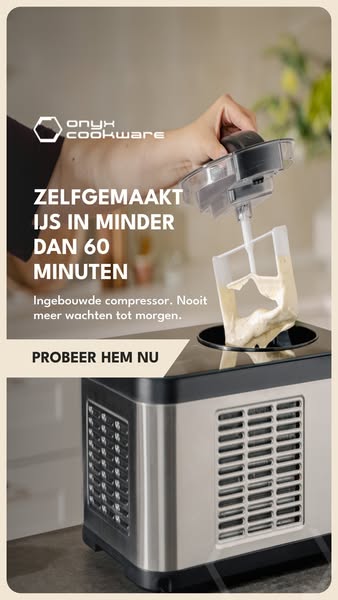 Maak heerlijk ijs zonder wachttijd