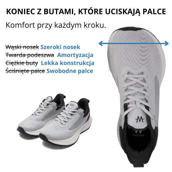 Wreszcie swoboda dla stóp