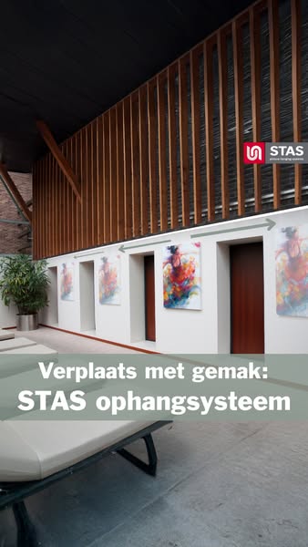 Flexibel ophangen, zonder boren